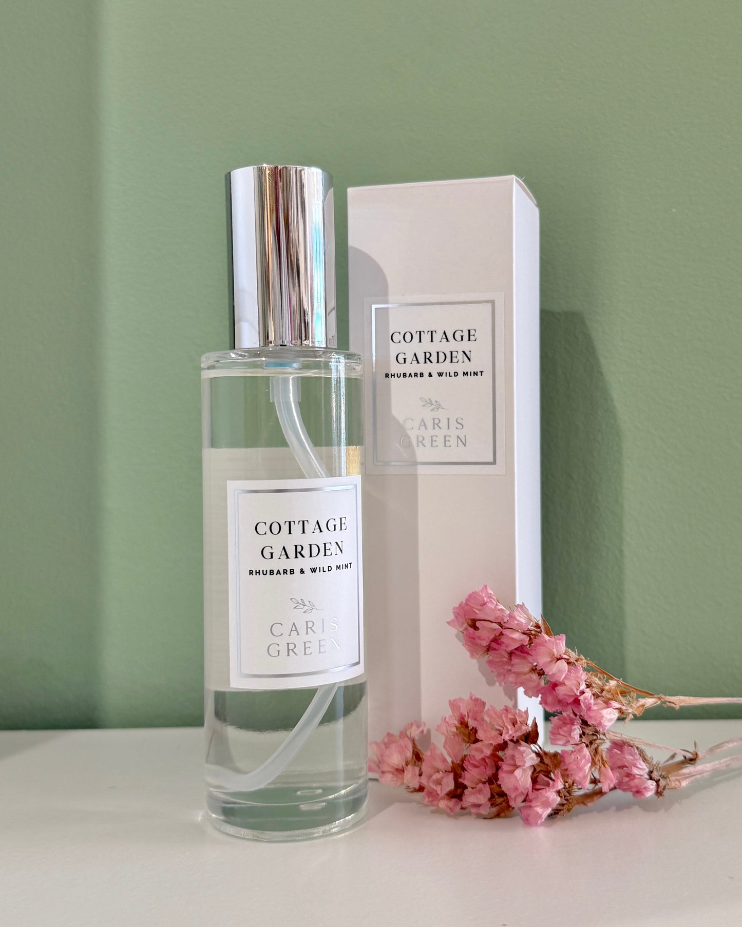 Cottage Garden ~ Rhubarb & Mint / Room Spray / Air Freshener