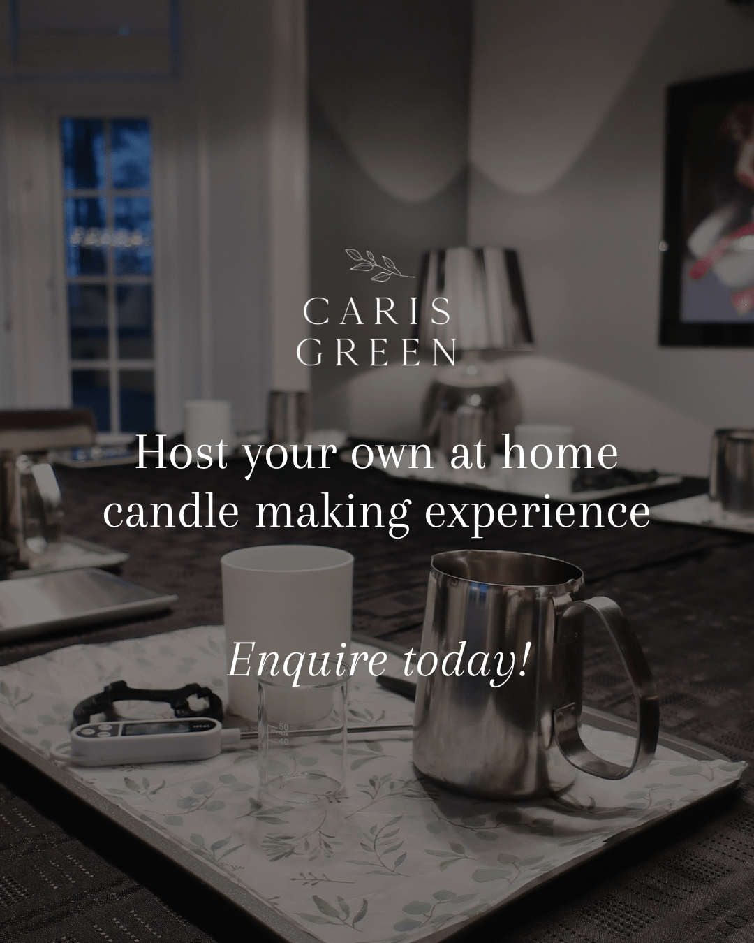 Private ‘at home’ Candle Making Experience - Caris Green