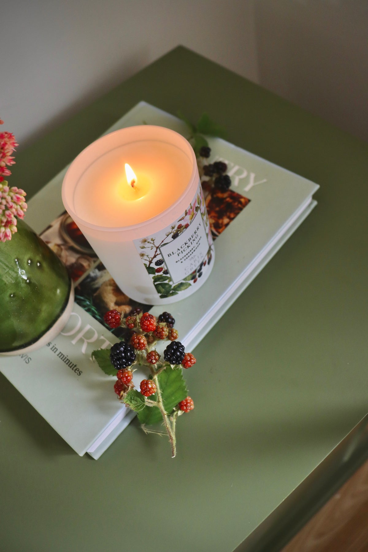 Pre-Order: Blackberry Picking ~ Scented Natural Wax Candle