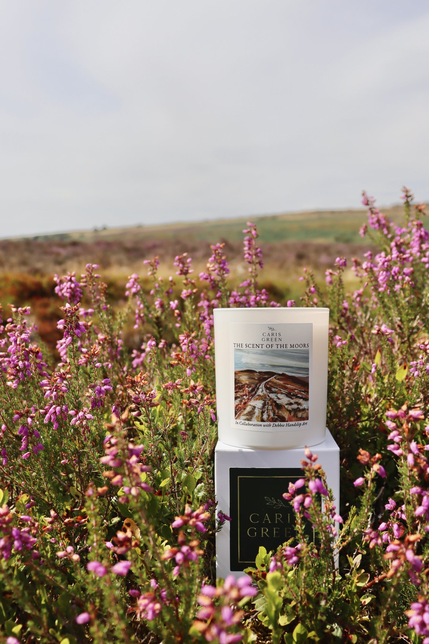 PREORDER: The Scent of The Yorkshire Moors ~ Scented Natural Wax Candle - Dispatched by 15th Aug
