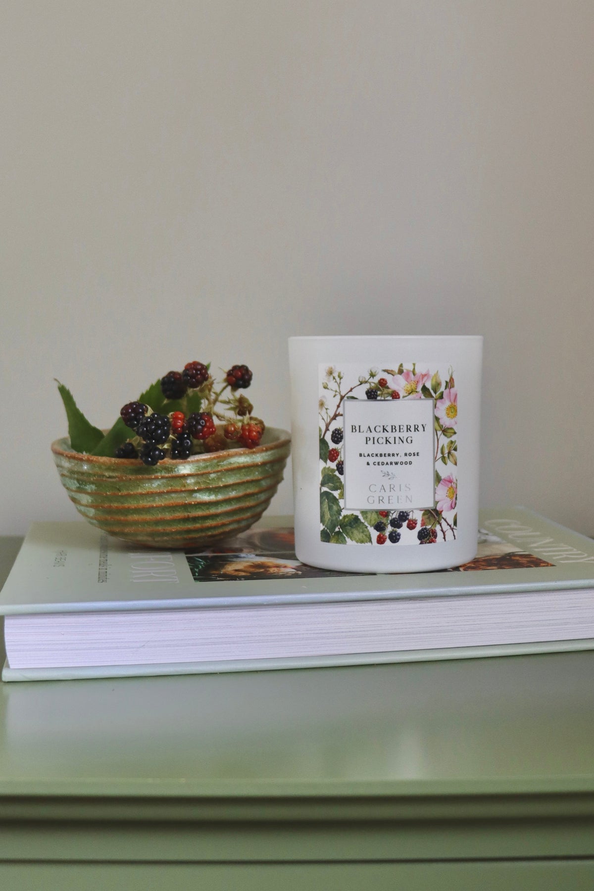 Pre-Order: Blackberry Picking ~ Scented Natural Wax Candle