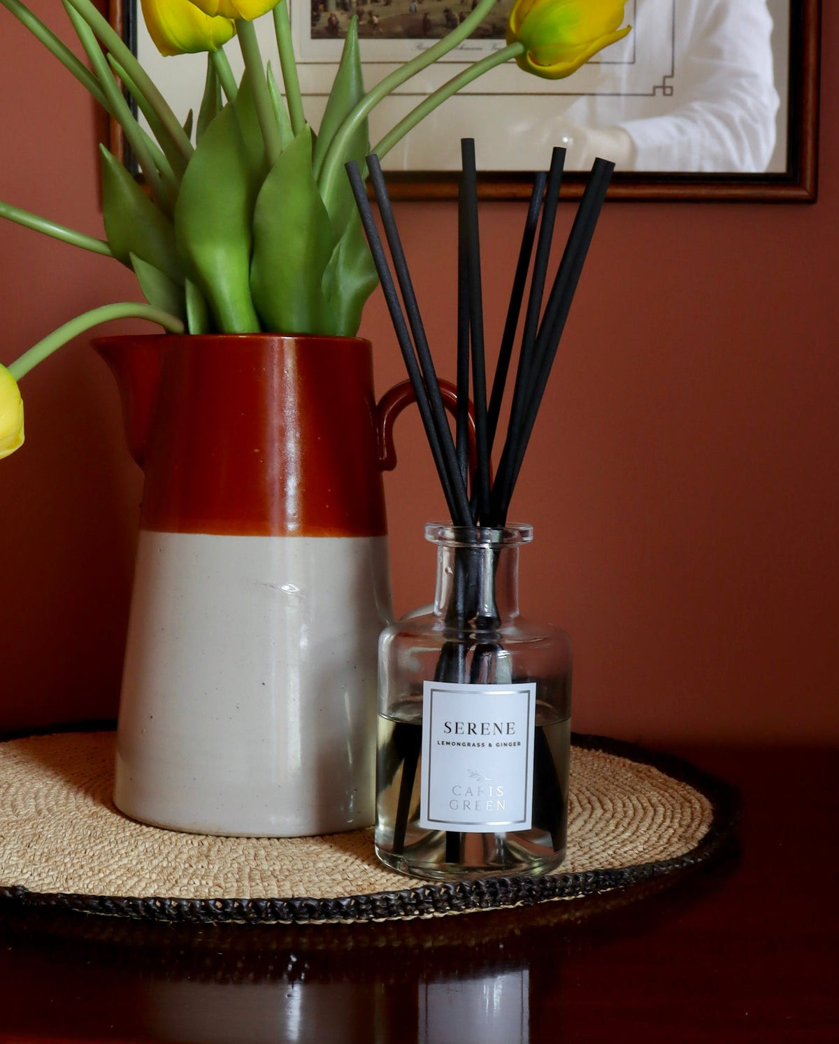 SERENE ~ Lemongrass & Ginger Reed Diffuser