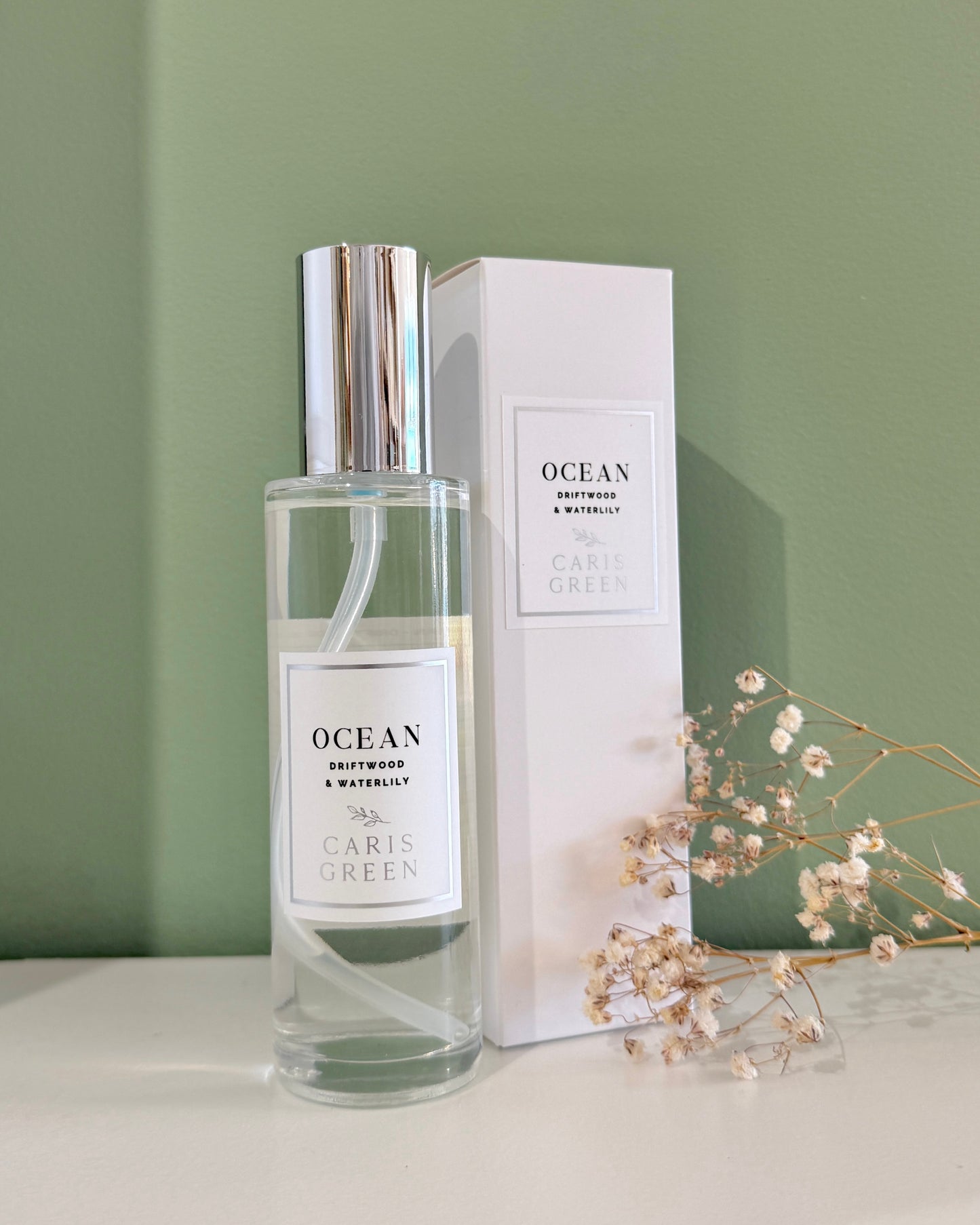 Ocean ~ Driftwood & Waterlily / Room Spray / Air Freshener