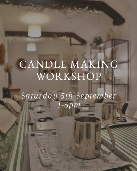 Candle Making Workshop ~ 5th September ~ Richmond
