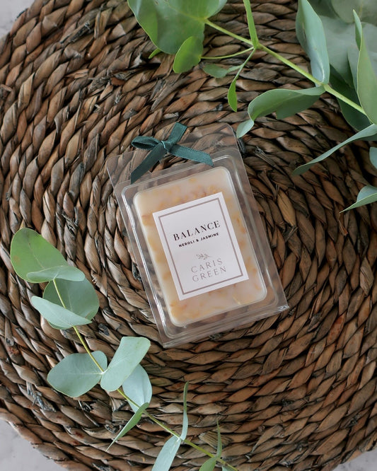 Balance ~ Jasmine & Neroli / Botanical Wax Melts - Caris Green