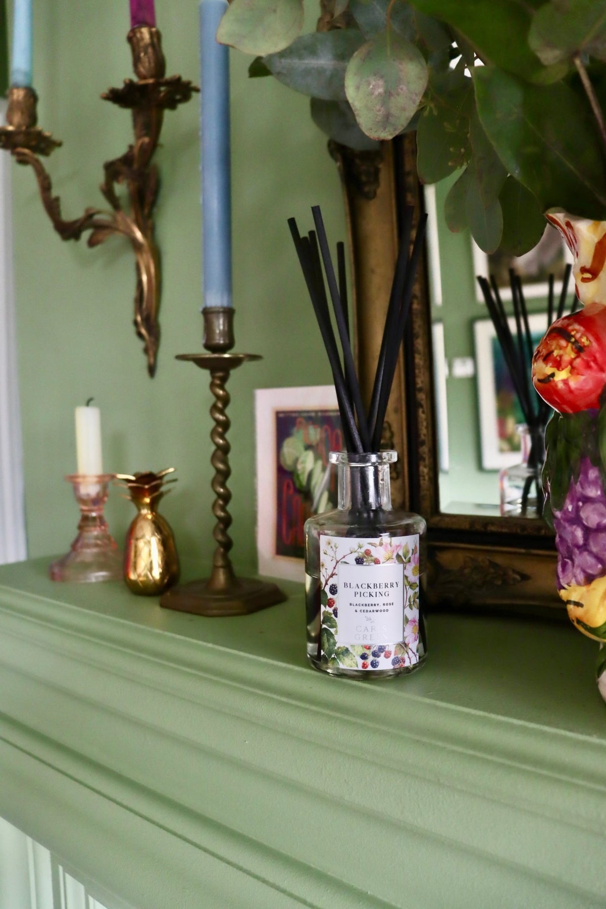 Blackberry Picking ~ Reed Diffuser - Caris Green