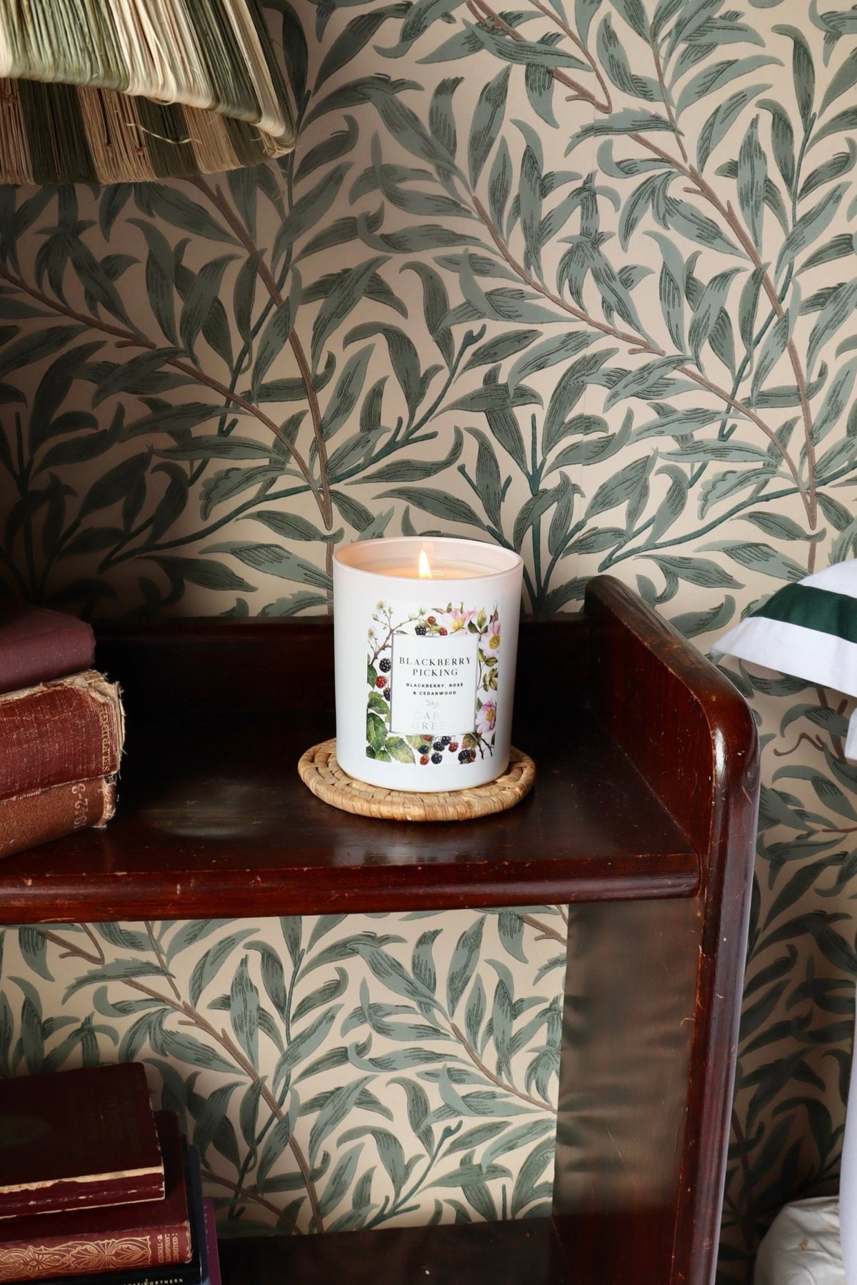 Blackberry Picking ~ Scented Natural Wax Candle - Caris Green