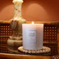 CALM ~ Dark Orchid & Gardenia / Scented Candle / Natural Wax - Caris Green