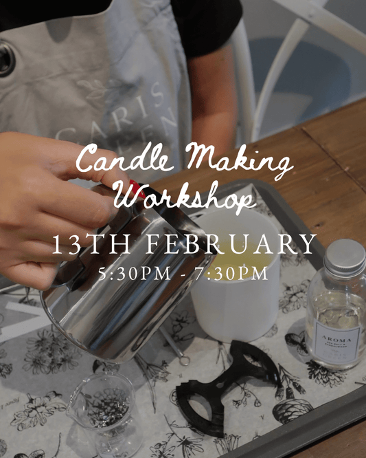 Candle Making Workshop ~ 13th Feb ~ Richmond - Caris Green