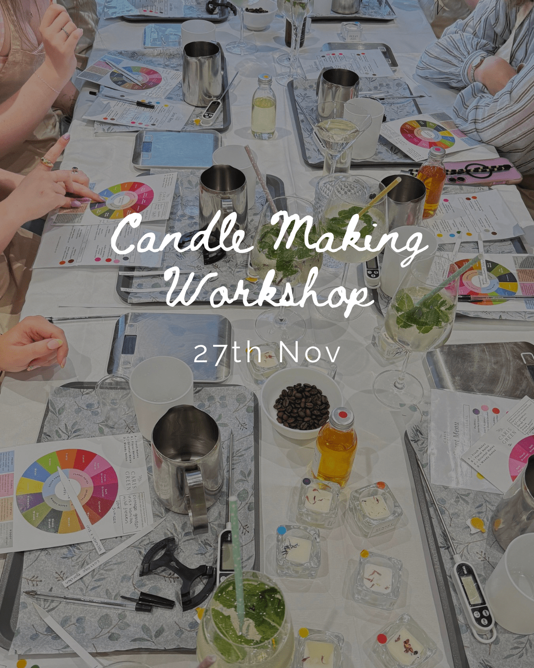 Candle Making Workshop ~ 27th Nov ~ Richmond - Caris Green