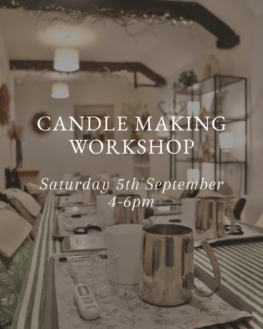 Candle Making Workshop ~ 5th September ~ Richmond - Caris Green