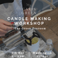 Candle Making Workshop ~ 6th Nov at The Green Tea Room Washington Village - Caris Green