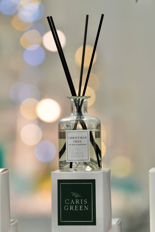 Christmas Fir Tree Reed Diffuser - Caris Green