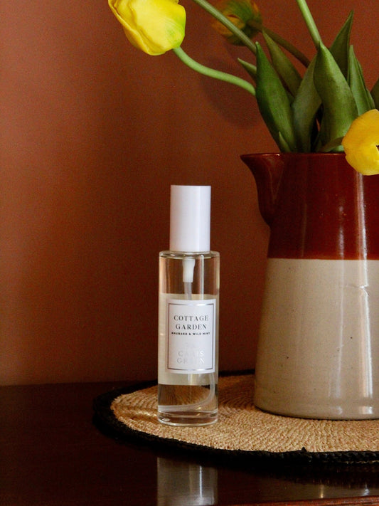 Cottage Garden ~ Rhubarb & Mint / Room Spray / Air Freshener - Caris Green