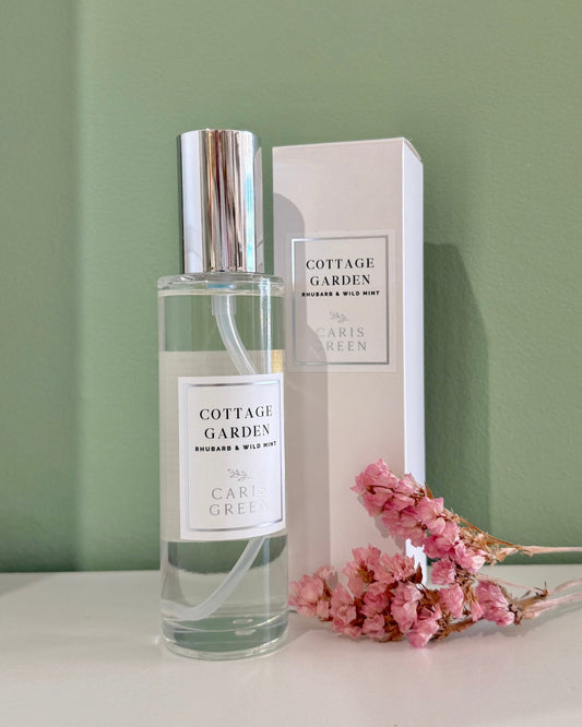 Cottage Garden ~ Rhubarb & Mint / Room Spray / Air Freshener - Caris Green
