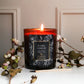 Dark Amber / Oak, Rum & Tobacco Leaf / Scented Candle / Natural Wax - Caris Green