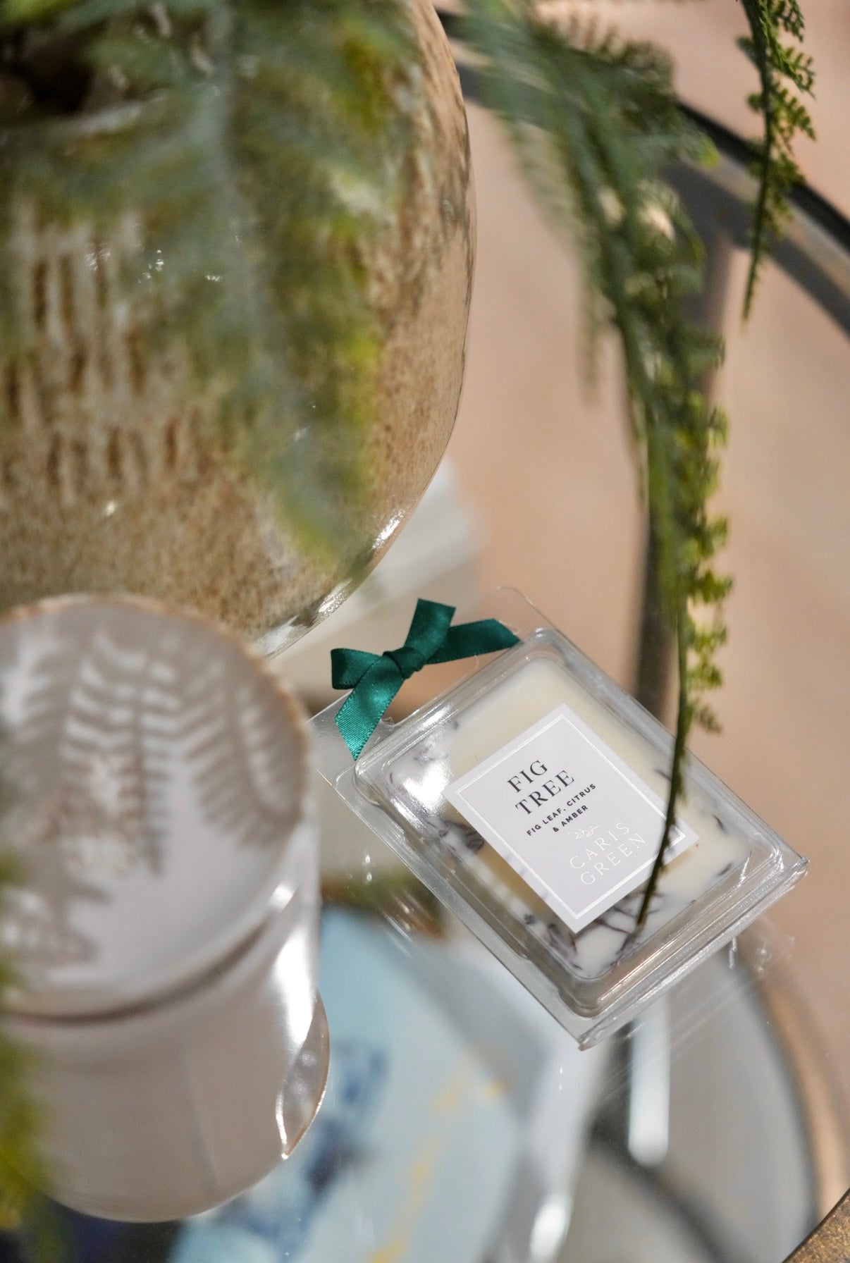 Fig Tree ~ Fig Leaf, Citrus & Amber Wax Melts - Caris Green