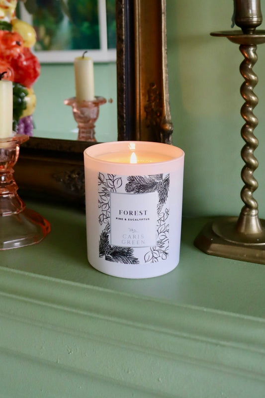 Forest ~ Pine & Eucalyptus / Scented Candle / Natural Wax - Caris Green