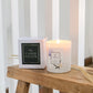 Iris & Vanilla / Scented Candle / Natural Wax - Caris Green