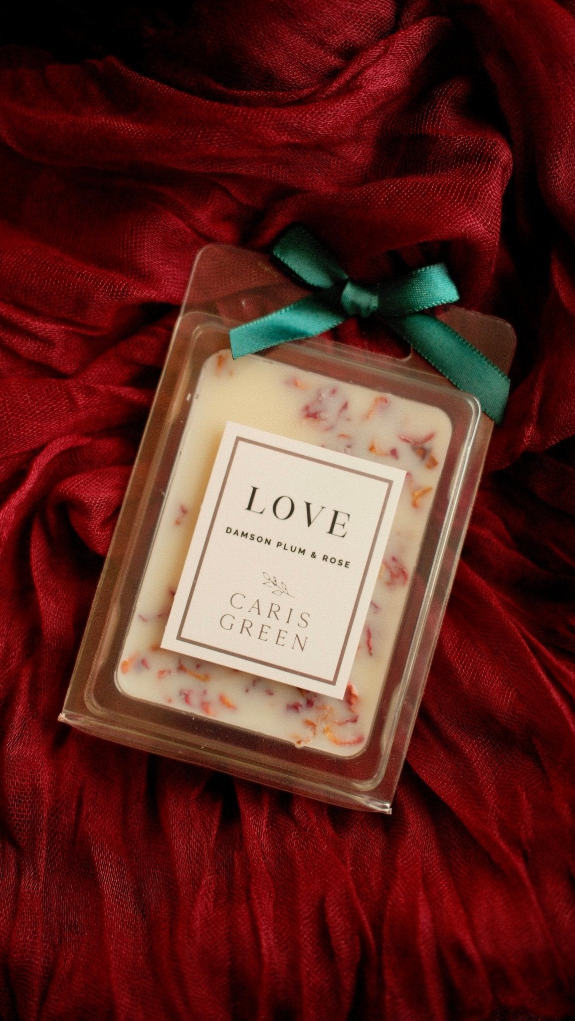 LOVE ~ Damson Plum & Rose Botanical Wax Melts - Caris Green