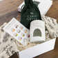 Mixed Wax Melts (x10) & Burner Gift Box - Caris Green