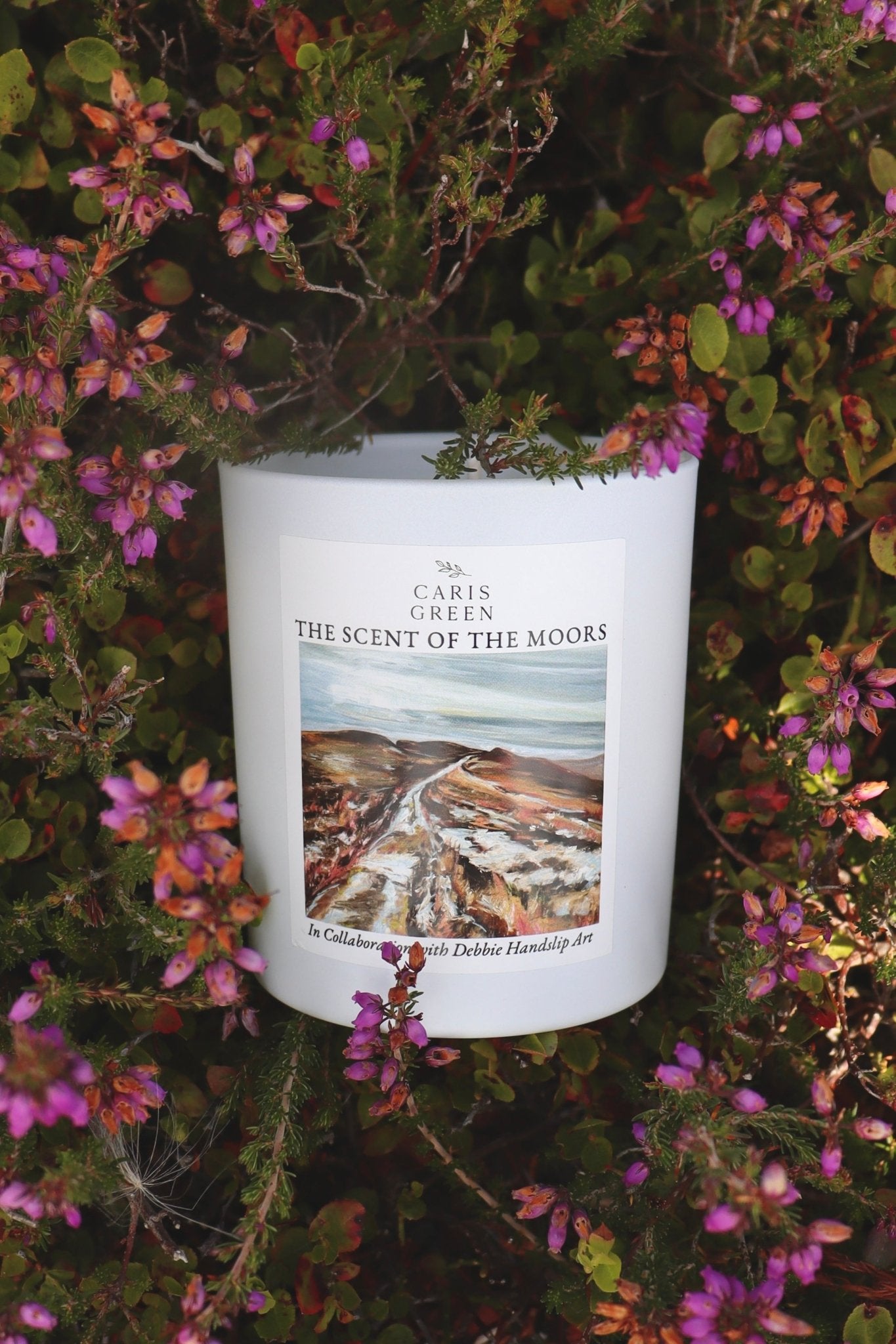 PREORDER: The Scent of The Yorkshire Moors ~ Scented Natural Wax Candle - Dispatched by 15th Aug - Caris Green