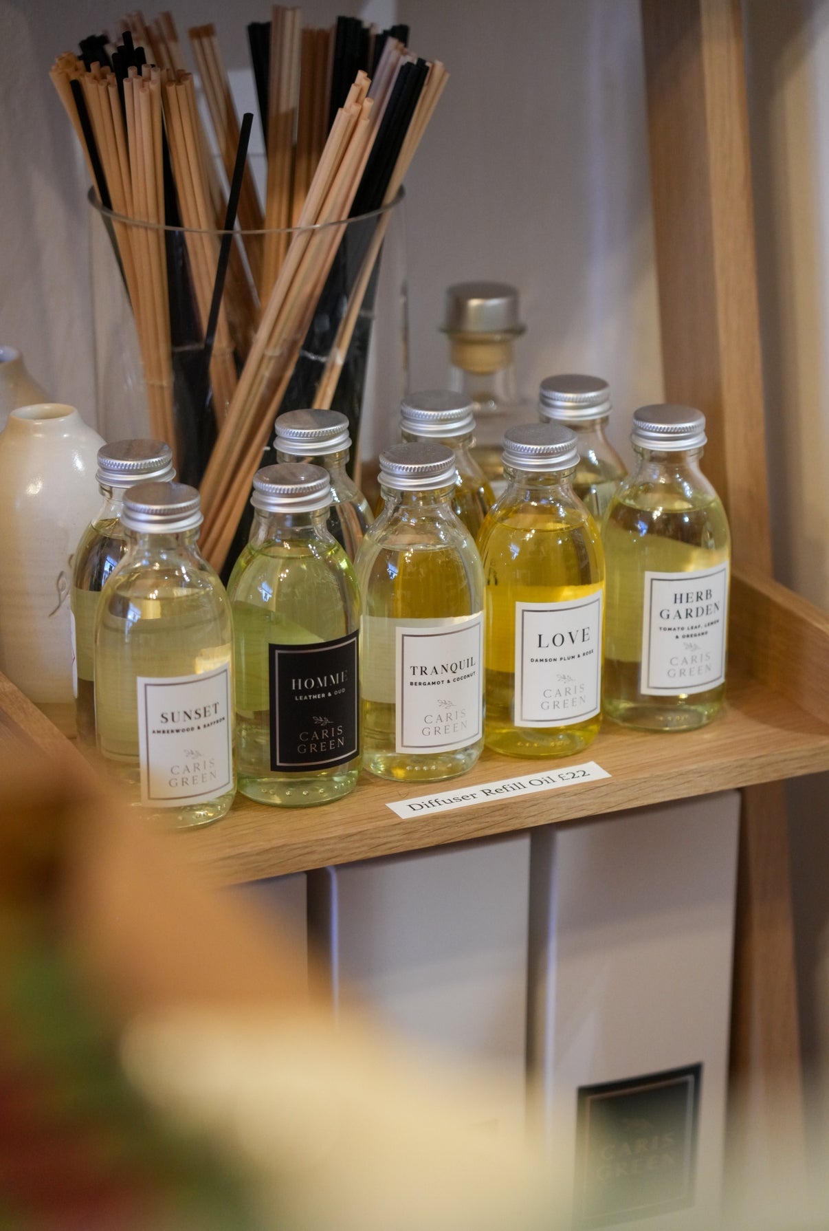 Reed Diffuser Refill - Caris Green