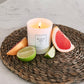 Revive ~ Grapefruit & Gardenia / Scented Candle / Natural Wax - Caris Green