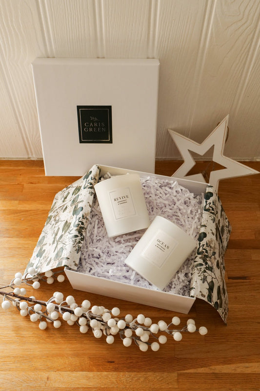 Two Candle Gift Box - Caris Green