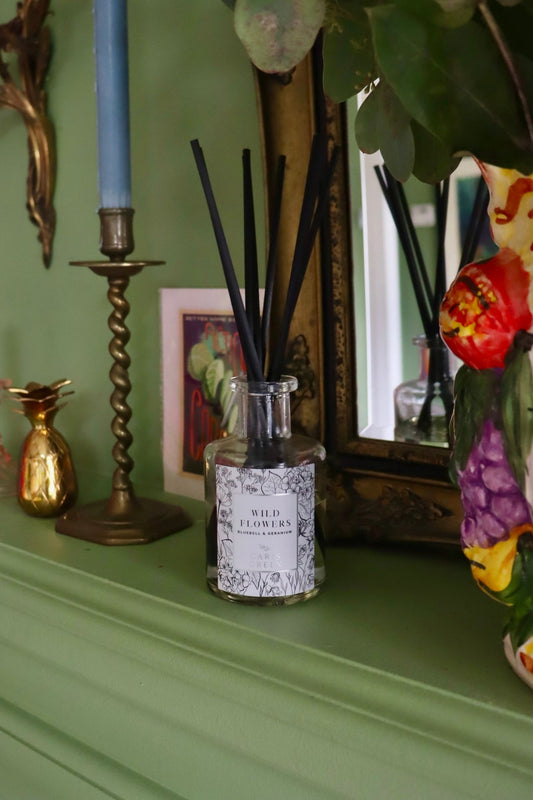 Wildflowers ~ Bluebell, Hyacinth & Wild Rose / Reed Diffuser - Caris Green
