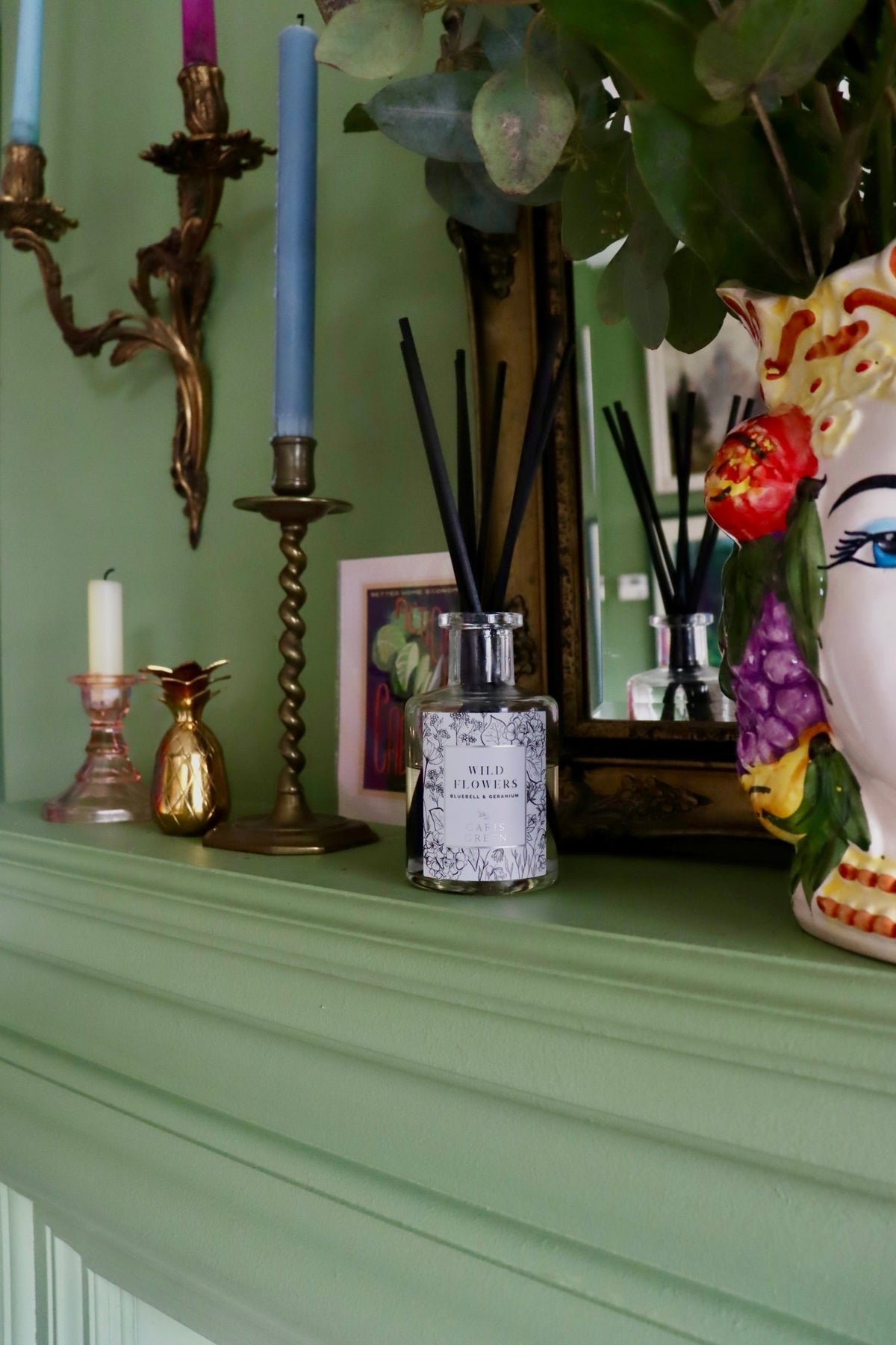 Wildflowers ~ Bluebell, Hyacinth & Wild Rose / Reed Diffuser - Caris Green
