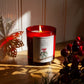 Winter Berries / Christmas Scented Candle / Natural Wax Candle - Caris Green