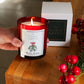 Winter Berries / Christmas Scented Candle / Natural Wax Candle - Caris Green