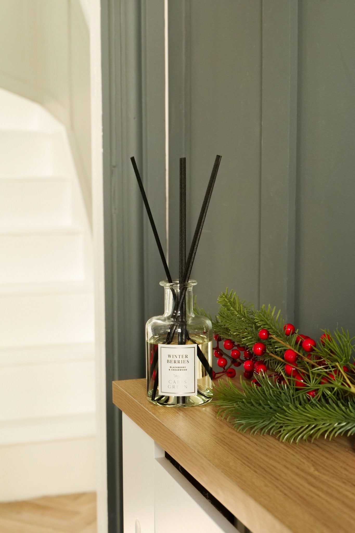 Winter Berries Reed Diffuser - Caris Green