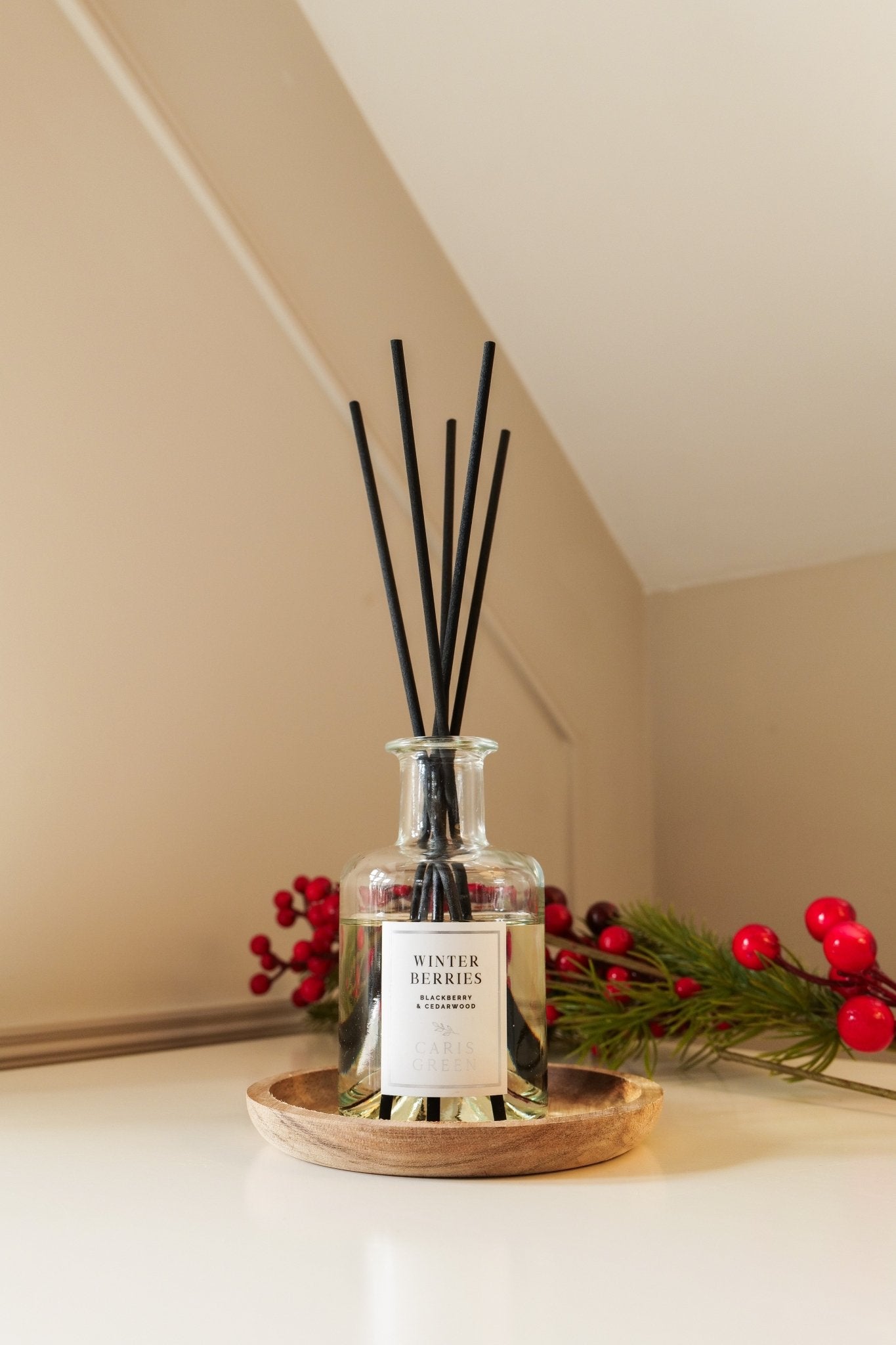 Winter Berries Reed Diffuser - Caris Green