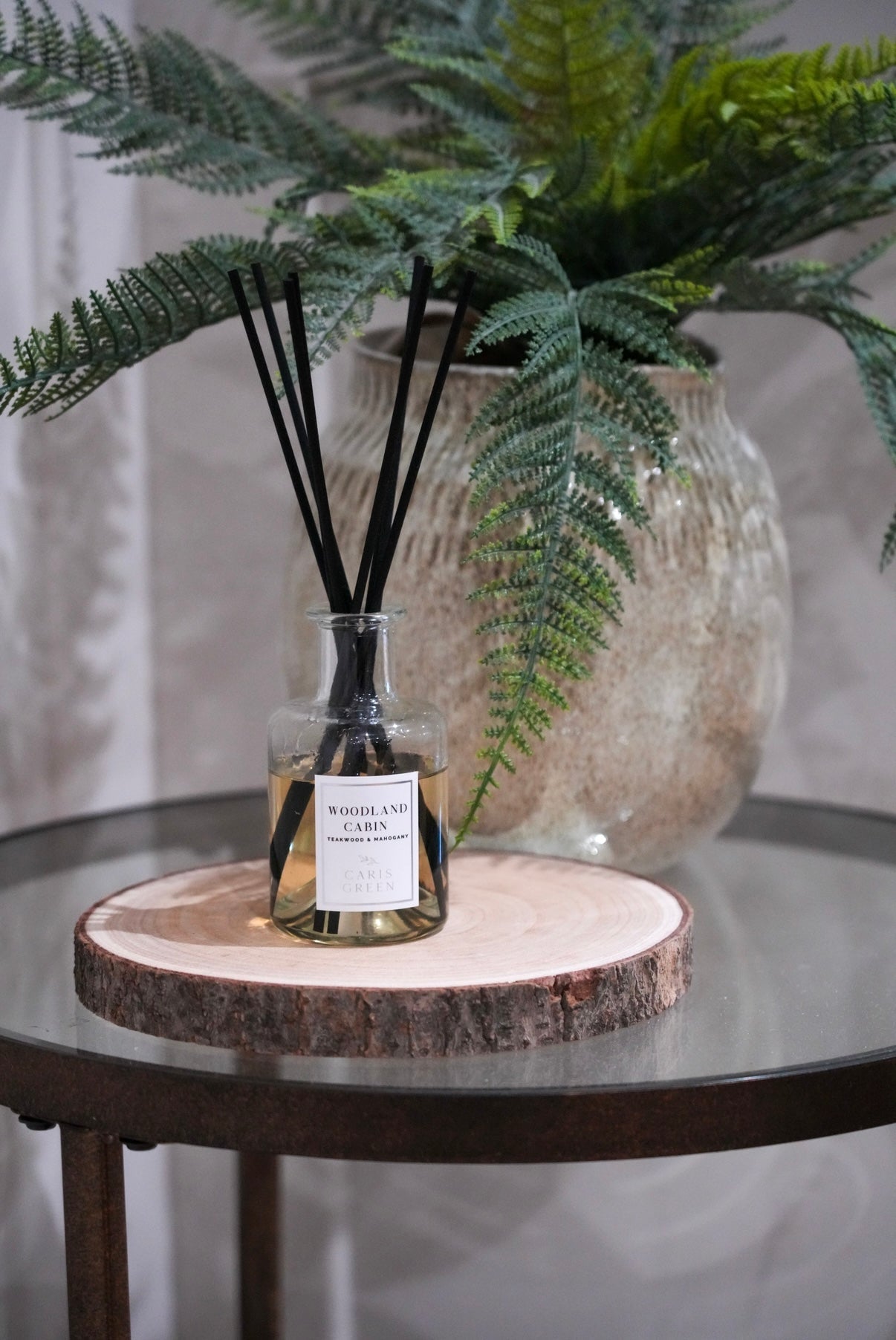 Woodland Cabin Reed Diffuser - Caris Green