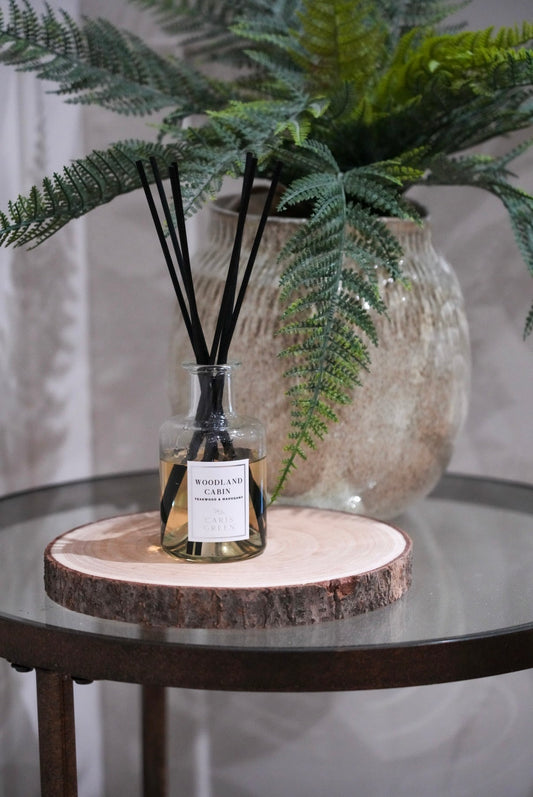 Woodland Cabin Reed Diffuser - Caris Green