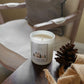 Woodland Cabin ~ Teakwood & Mahogany Christmas Candle / Natural Wax - Caris Green