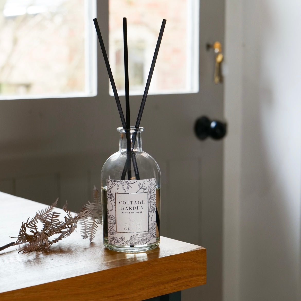 Cottage Garden ~ Wild Mint & Rhubarb / Reed Diffuser – Caris Green