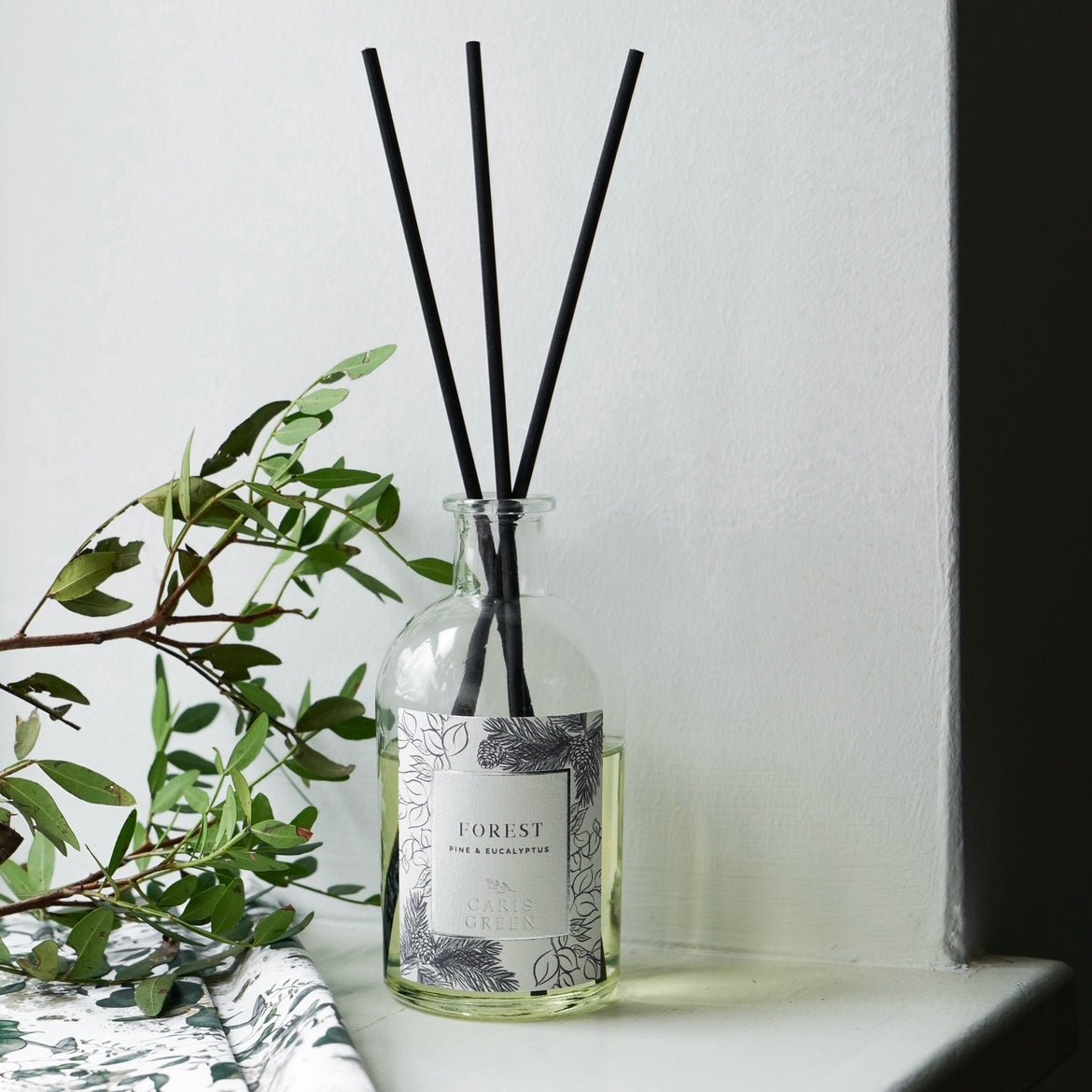 Forest ~ Pine & Eucalyptus/ Reed Diffuser - Caris Green