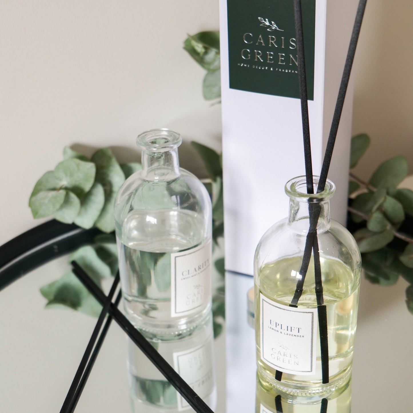 Serene ~ Lemongrass & Ginger Reed Diffuser - Caris Green