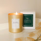 SUNSET ~ Amberwood & Saffron /Gold Scented Candle / Natural Wax - Caris Green