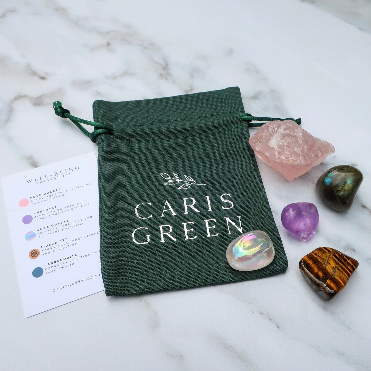 WELL-BEING Crystal Set - Caris Green